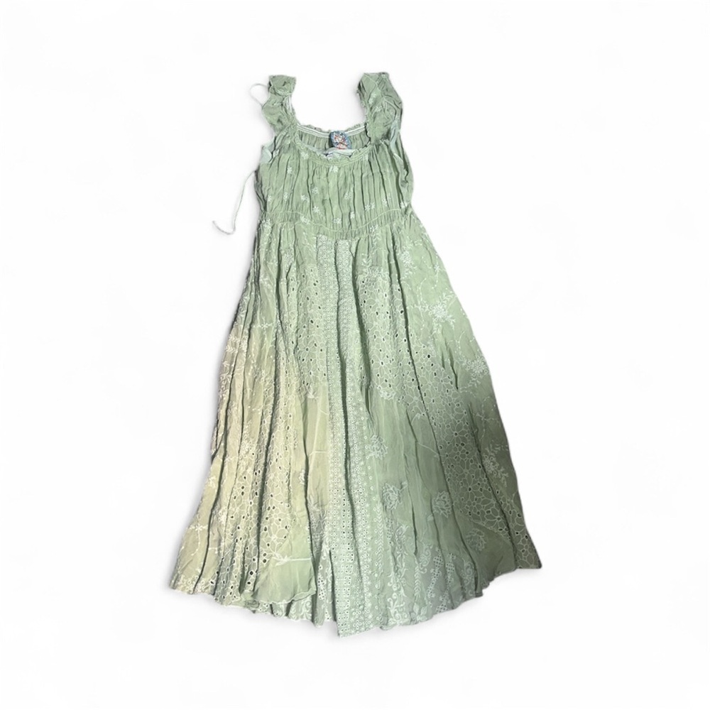 NWT Johnny Was Siren Midi Dress – Green (XL)